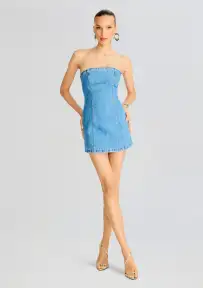 Jules Mini Dress(River,XXS)
