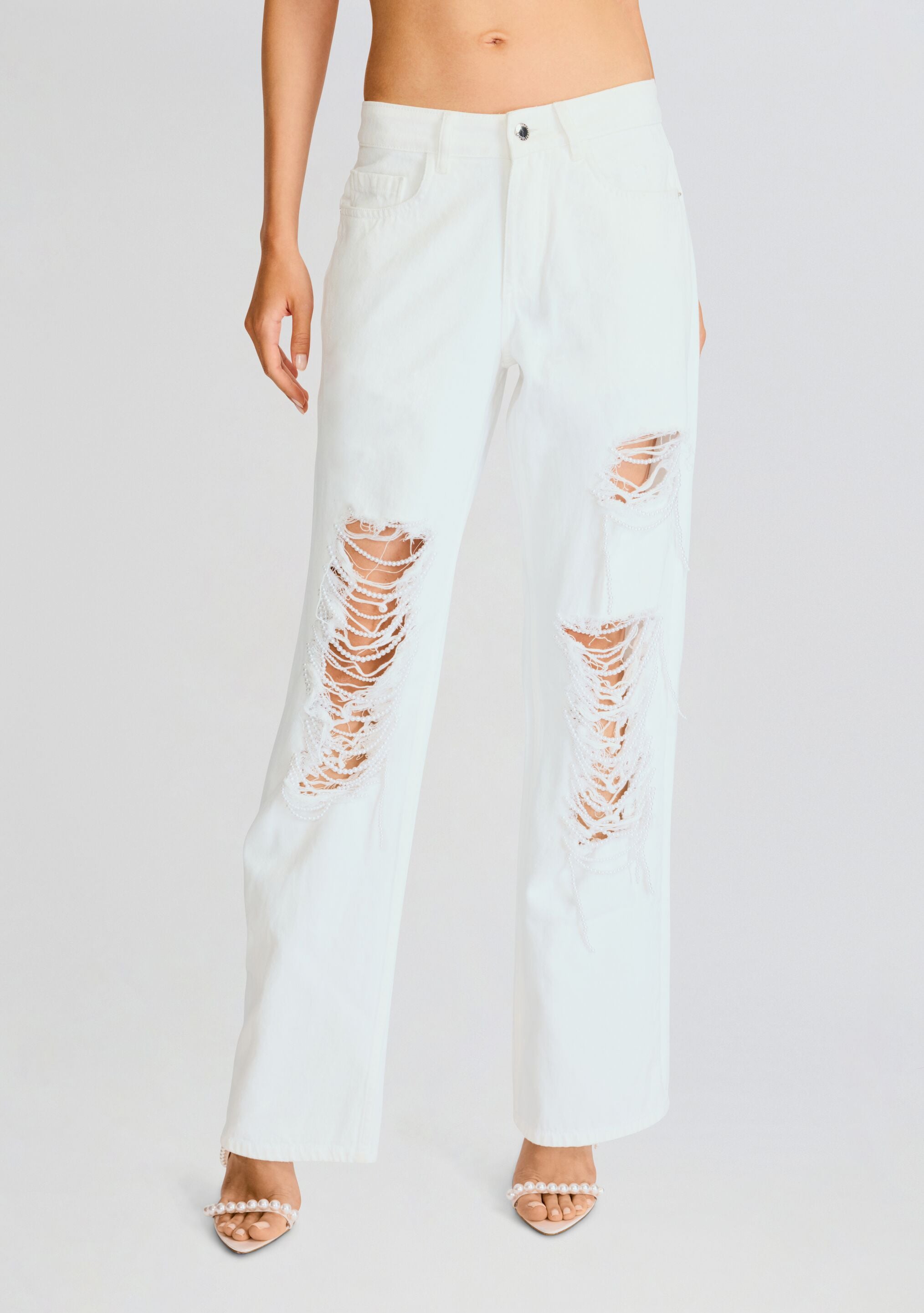 Madison Pearl Embellished Jean