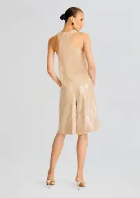 Presely Sequin Short(Nude,XXS)