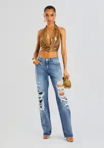 Chris Low Rise Jean(Sea,22)
