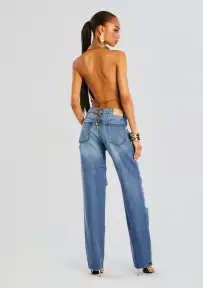 Chris Low Rise Jean(Sea,22)