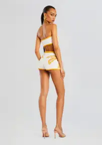 Pera Knit Short(Metallic Multi,XXS)