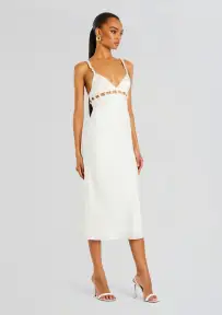 Elodie Pearl Dress(White,XXS)