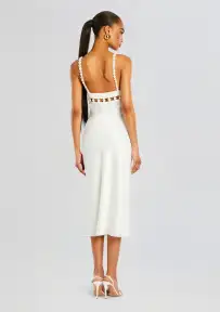 Elodie Pearl Dress(White,XXS)