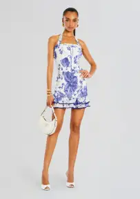 Lexy Short Dress(Surf Blue,XS)