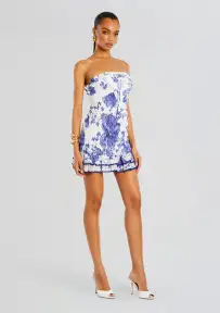 Lexy Short Dress(Surf Blue,XS)