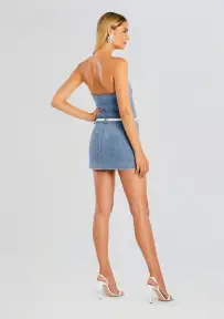 Rayne Denim Dress(Vintage Oasis,XXS)