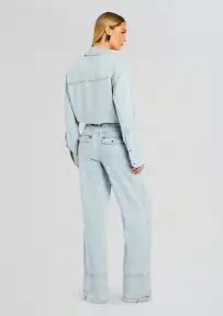 Russo Denim Jumpsuit(Skylight,XXS)