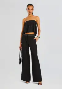 Suzi Embellished Top(Black,XXS)