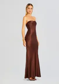 Keaton Silk Dress(Earth,XXS)