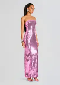 Ember Sequin Dress(Pink,XXS)
