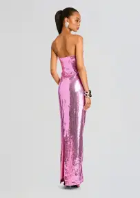 Ember Sequin Dress(Pink,XXS)
