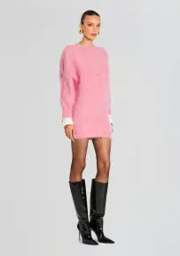 Johanna Dress(Pink,XXS)