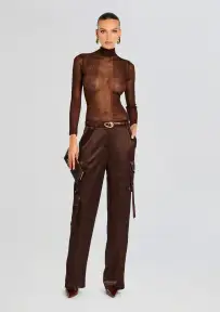 Piper Top(Ash Brown,XXS)