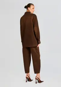 Storme Relaxed Shacket(Vintage Brown,XS/S)