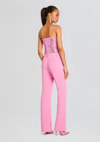 Valery Embellished Knit Top(Light Rose,XXS)