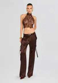 André Cargo Pant(Dark Chocolate,XXS)