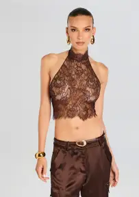 Violet Lace Top