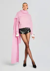 Zarita Sweater(Light Rose,XXS)