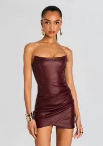 James Coated Mini Dress(Coated Port,XXS)