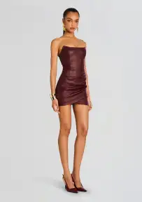 James Coated Mini Dress(Coated Port,XXS)