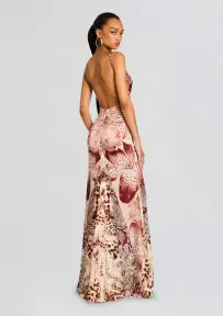 Raelynn Silk Dress(Vintage Mixed Print,XXS)