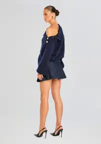 Gimlet Mid Rise Mini Skirt(Rinse,XXS)