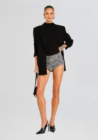 Meg Bodysuit(Black,XXS)