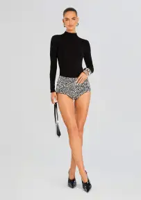 Meg Bodysuit(Black,XXS)