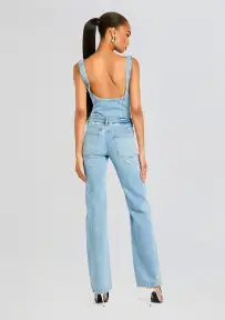 Dawson Denim Jumpsuit(Tangier,XXS)