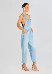Jesamine Barrel Carpenter Overalls(High Tide,XXS)