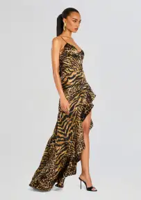 Raelynn Dress(Vintage Mixed Animal,XXS)