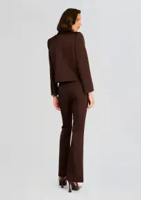 Bex Satin Jacket(Ash Brown,XXS)