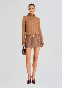 Shirley Sweater(Camel,XXS)