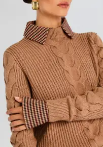 Shirley Sweater(Camel,XXS)