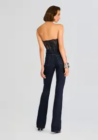 Otto Lace Bodysuit(Navy,XXS)