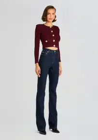 Sephira Knit Jacket(Metallic Port,XXS)