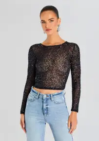 Torrey Sequin Top