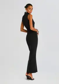 Envy Embellished Knit Dress(Black,XXS)