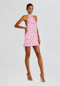 Shirley Crystal Dress(Light Rose,XXS)