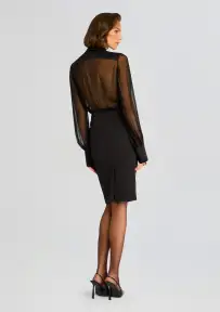 Liv Midi Skirt(Black,XXS)