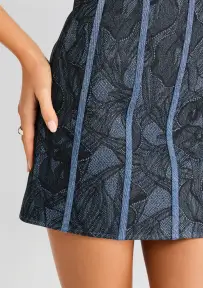 Trice Dress(Tangier/Black,XXS)