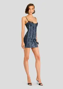 Trice Dress(Tangier/Black,XXS)