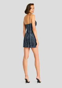 Trice Dress(Tangier/Black,XXS)