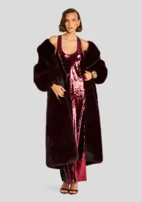 Bella Sequin Dress(Port,XXS)