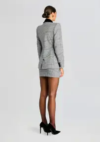 Lucina Blazer(Black/White,XXS)