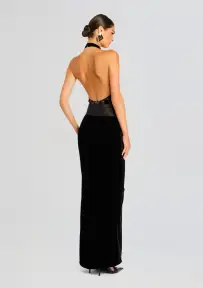 Shirin Bodysuit(Black,XXS)