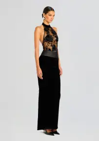 Shirin Bodysuit(Black,XXS)