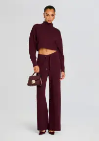Camila Sweatpant(Merlot,XXS)