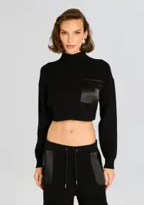 Donna Mid Cropped Sweater